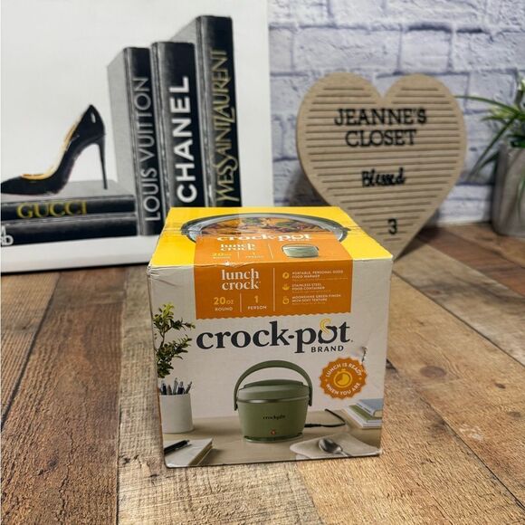 Crock-Pot Lunch Crock Food Warmer 20 oz  Green 
New in box - Picture 3 of 7
